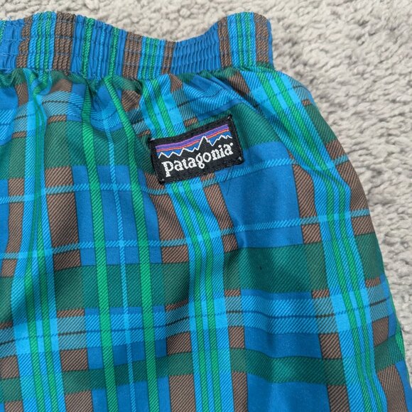 Patagonia Toddler Reversible Puff Ball Snow Pants Blue Size 2T - Picture 3 of 6